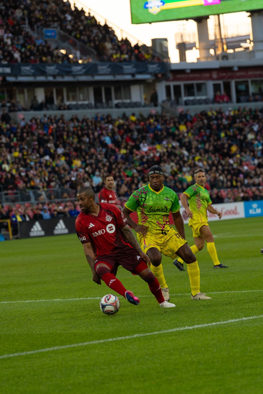 MLSE stadium sprint — The Production, photographed by Jonathan Levy